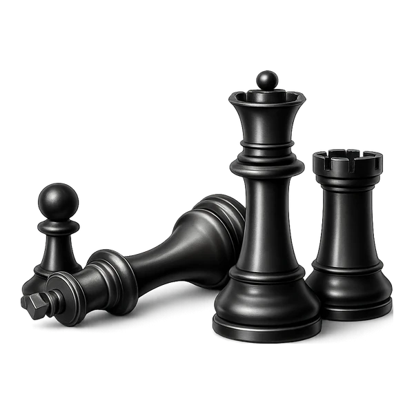 Illustration jeu d'échecs pour l'expertise